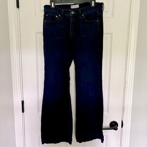 Free People Blue Flare Jeans